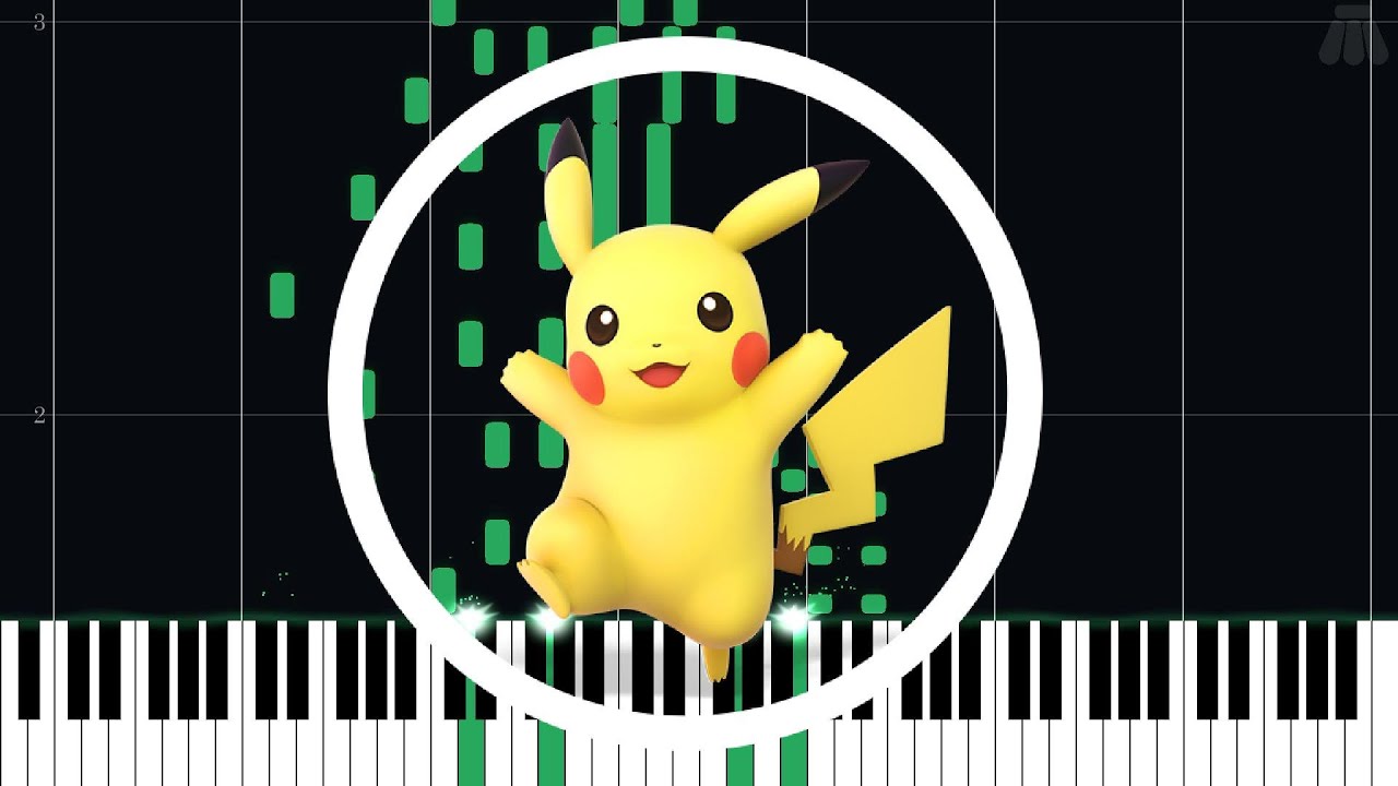 Santalune City - Pokémon X & Pokémon Y - Intermediate Piano Tutorial