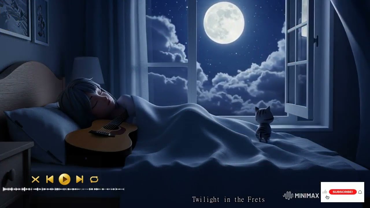 🍃1 Hora de Guitarra Acústica Relajante|Descansa,Respira y Sueña- Walking Through Harmony Overtones