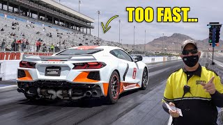 World's Fastest Twin Turbo C8 Corvette Kicked Out For Being TOO FAST.... Phoenix is DIALED!