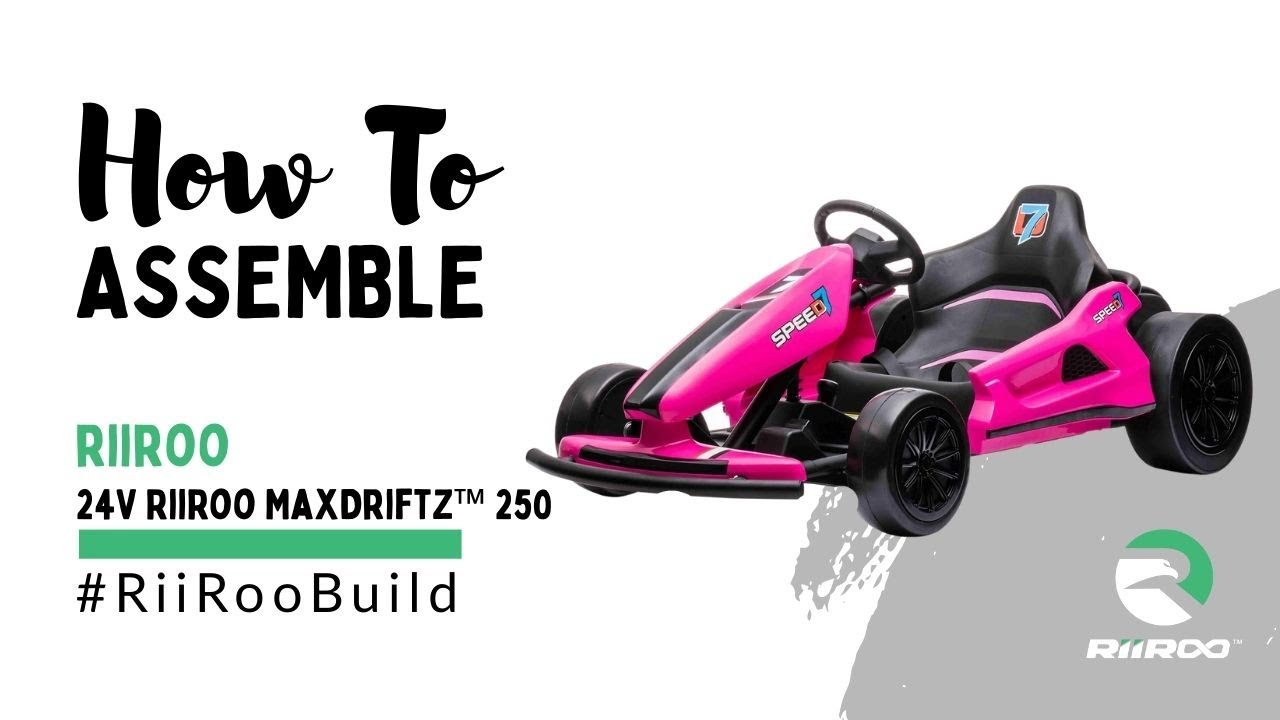 24V RiiRoo MaxDriftz™ 750 Assembly Video