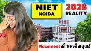 NIET Greater Noida Reviews 😱| *51 LPA Placements Realities 🤬| Campus Tour | Admission Process |#niet
