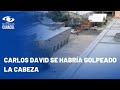 Nueva hipótesis sobre muerte de Carlos David Ruiz: se habría lanzado dos veces de un andamio