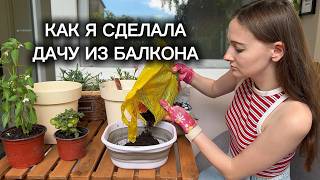 Балкон, который заменил мне дачу
