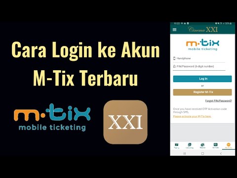 Cara Login ke Akun M-Tix Terbaru