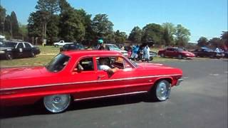 64 Chevy Bel Air on DUB Bellagio 22s.