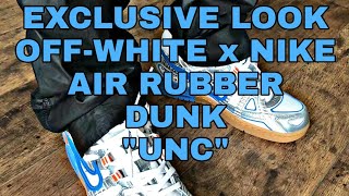 OFF-WHITE x NIKE AIR RUBBER DUNK \