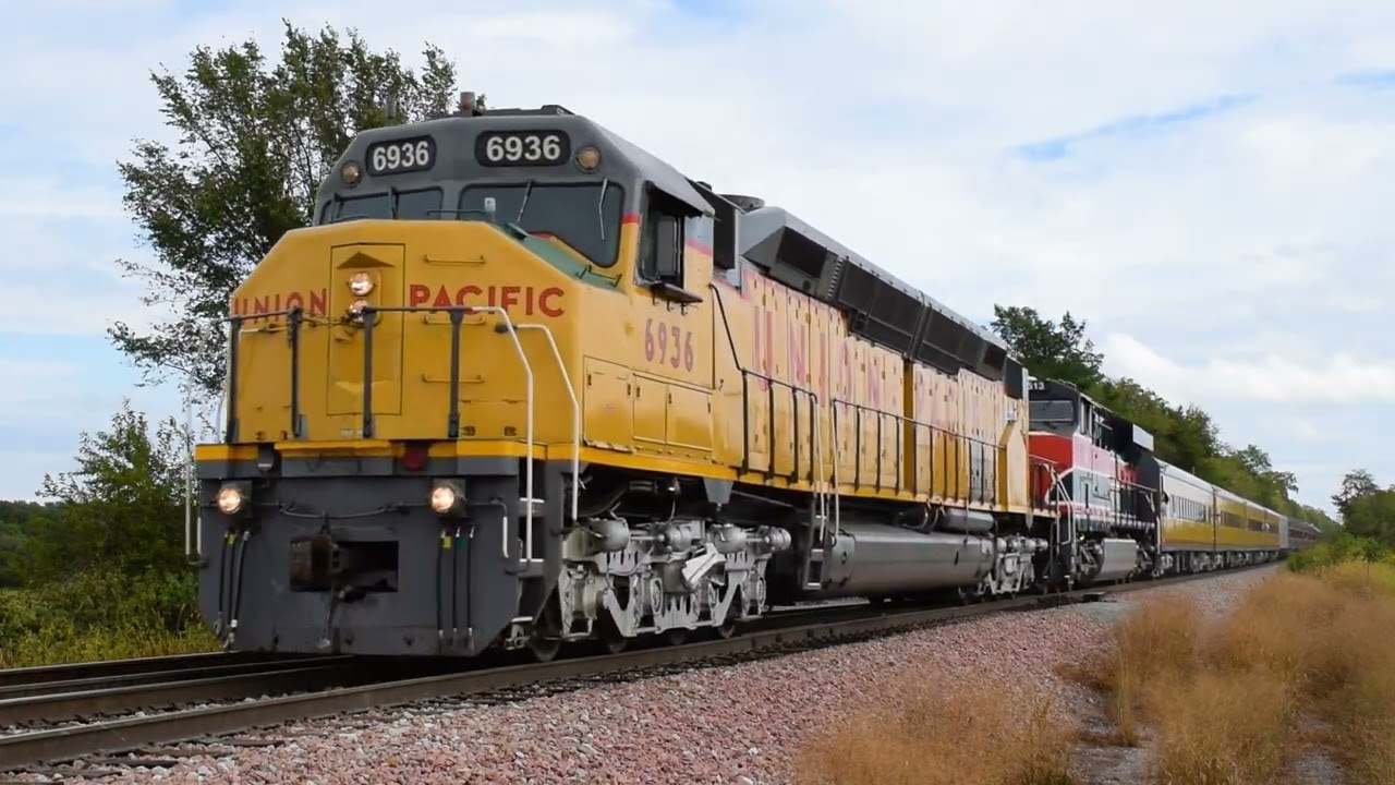 UP 6936 on the Quad Cities Rocket!