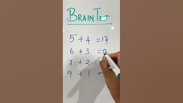 Brain Test-Maths #shortvideo #maths #tricks #braintest #2024 #trending #viral #calculation #shorts