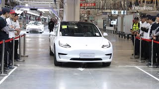 First China-produced Tesla vehicles delivered in Shanghai
