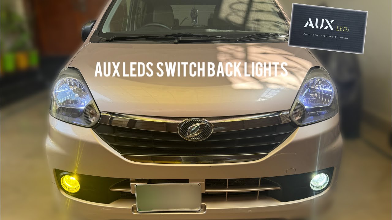 Aux LEDs Switch-Back Fog Lights 2 In 1 | Saleh Tech 