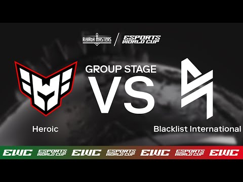 Heroic vs. Blacklist International - Dota2 Riyadh Masters x EWC - Day 8 - Group Stage
