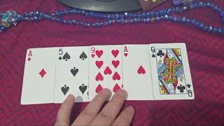 Video aula : 3 exemplos de leitura para o amor com o baralho comum.