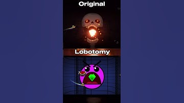 Skeletal Shenanigans: Original V.S. Lobotomy Version! #geometrydash #gd