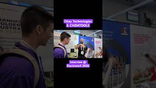 Interview with Okay Technologies @ ElectroneX 2026 #electronics #pcb #soldering #microchip