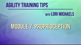 Agility Training Tips – 7 Proprioception