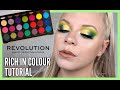 REVOLUTION X PATRICIA BRIGHT RICH IN COLOUR TUTORIAL 💚 | makeupwithalixkate