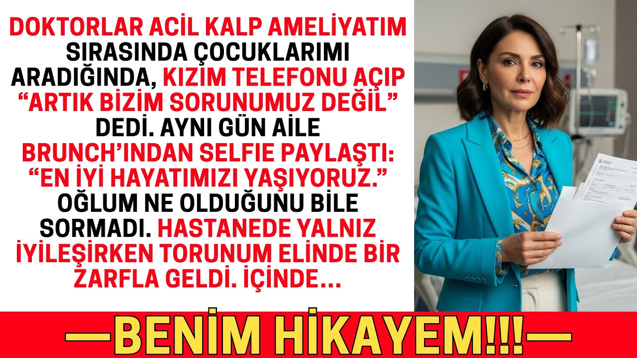 ÇOCUKLARIM ACİL KALP AMELİYATIMI UMURSAMADI — 5 YIL SONRA KAPIMDA YALVARDILAR