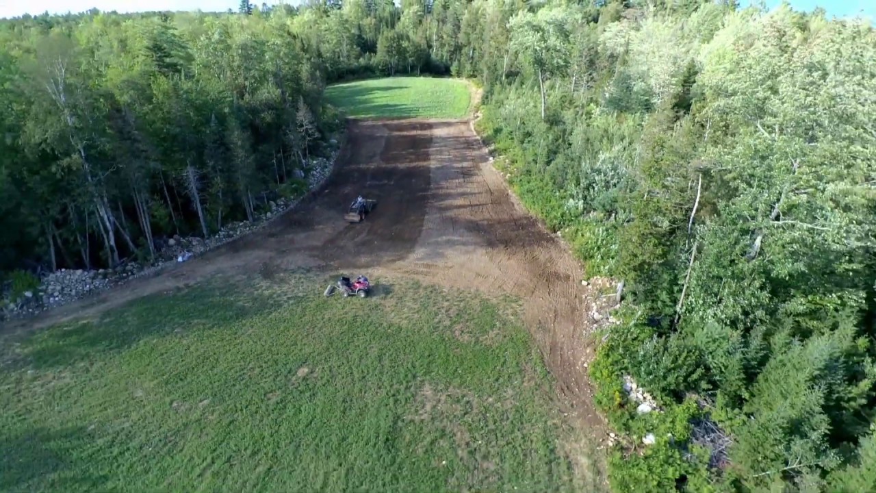 Fall Food Plot Planting Maine 2019 YouTube
