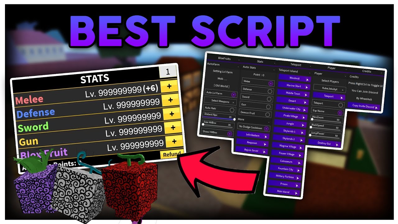 Ahmed Mode on X: [☀️☁️ UPDATE 17] NEW ROBLOX BLOX FRUITS HACK SCRIPT AUTO  FARM AUTO STATS FRUITS SNIPER PASTEBIN 2022 Video of the script:   Download the script here:  # roblox #