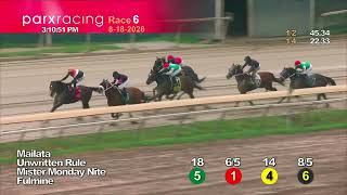 Race #6 08/18/26 | $75,000 PTHA President's Sprint Update