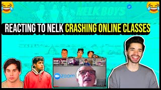 Nelk Crashing Random Online College Classes!|Video Reaction| JonnyVLV Reacts