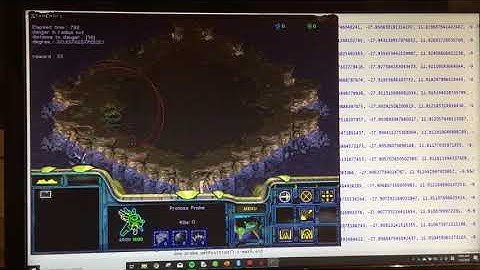 Reinforcement learning in starcraft 1 - version 2