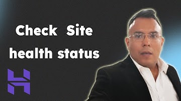 How to check your Site health status wordpress 2025