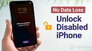 Forgot iPhone Passcode? How to Unlock Disabled iPhone for Free without Losing Any Data