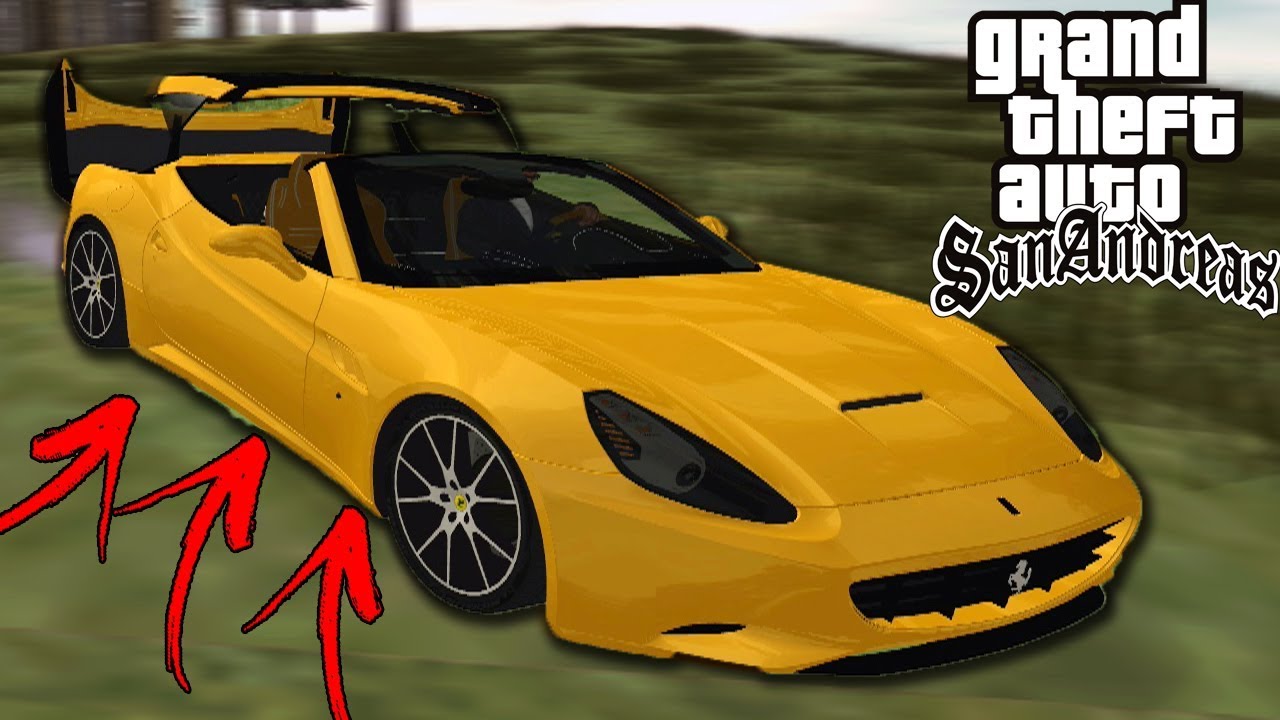 FERRARI MULTIFUNCIONAL MOD: MUITO LINDO - GTA SAN ANDREAS MOD 