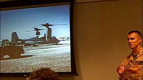 Marine Pilot describes the new V-22 Osprey Tiltrotor turboprop VTOL/STOL aircraft #3