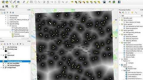 QGIS Tutorial Point Sampling Tool