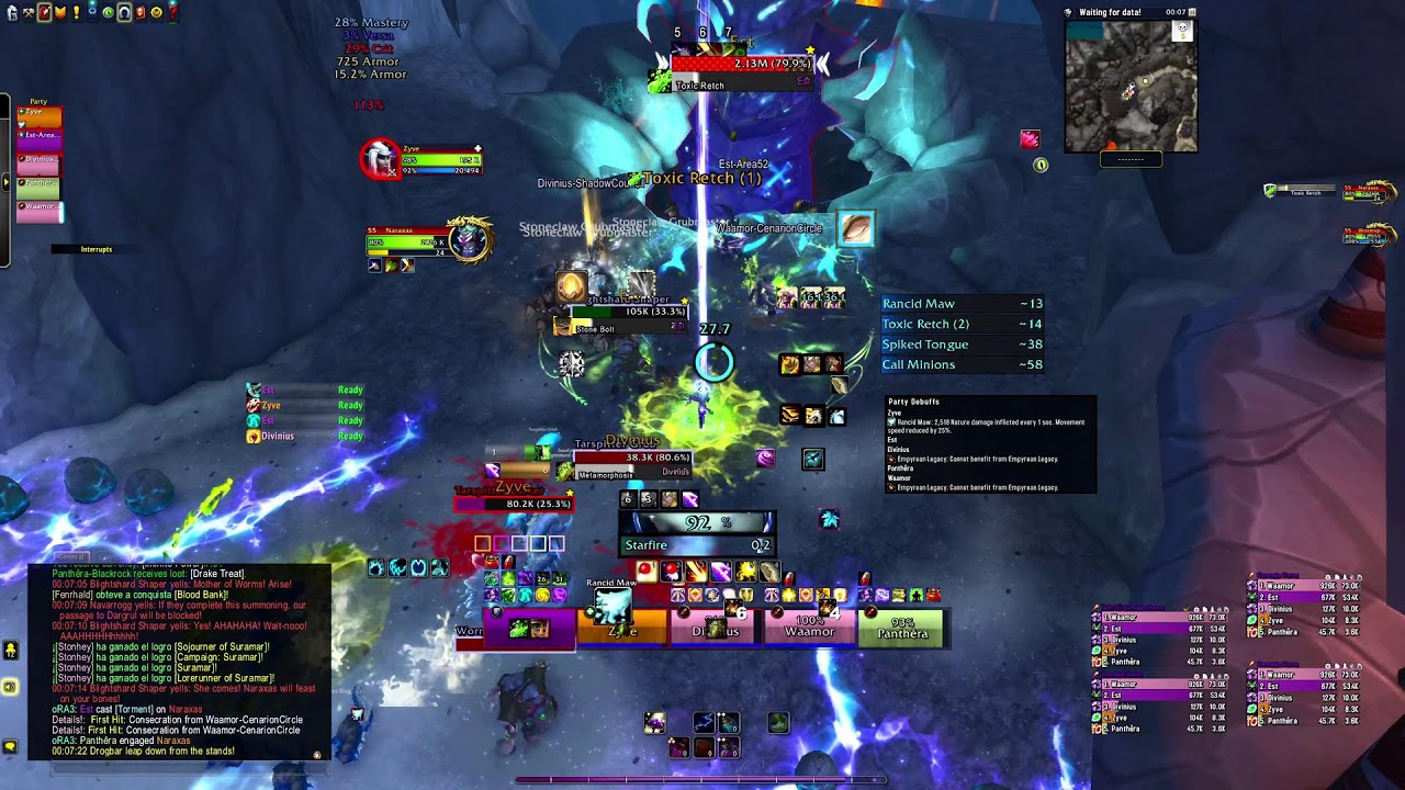 Legion remix dungeon spam