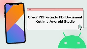 Crear PDF usando PDFDocument Kotlin Android Studio