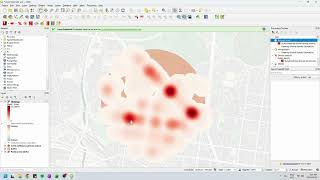 How to do Density Analysis in QGIS