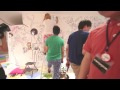 渋谷PARCO「最後の10日間」 TRIGGER ライブペインティング