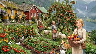Peaceful Village Life 🌿 Heartwarming Fresh Harvest & Simple Living | A Peaceful Countryside Life