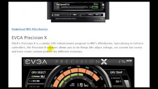 Best CPU, Video Card and RAM Tuning Utilities screenshot 5