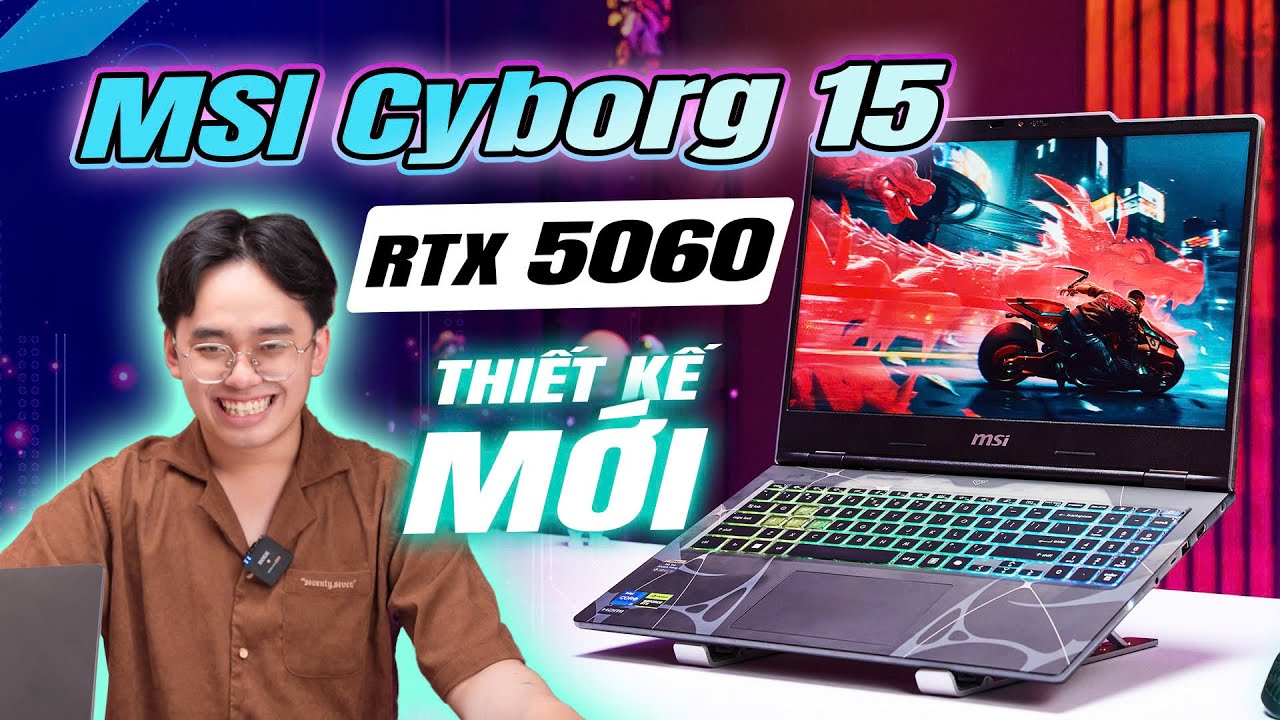 MSI CYBORG 15 B13WFKG-658VN | Laptop 5060 Rẻ Nhất Trong Phân Khúc Chính Hãng!?