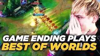 LS | BEST GAME ENDING PLAYS AT WORLDS KNOCKOUT