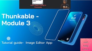 Can you edit any image Design a Simple App in Thunkable