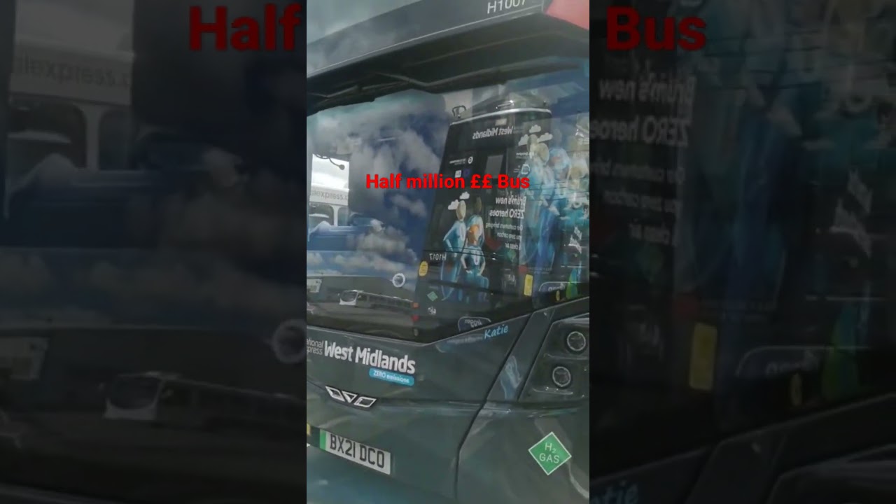 Half Million ££ Bus, Alexander Dennis Hydrogen (H2) double decker bus