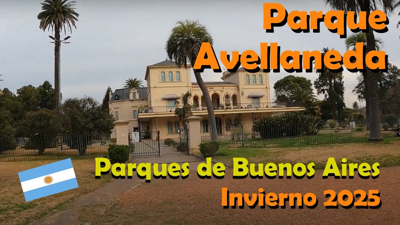 Parque Avellaneda, agradable espacio verde en Capital - caminata narrada - Argentina - ft RamiroM