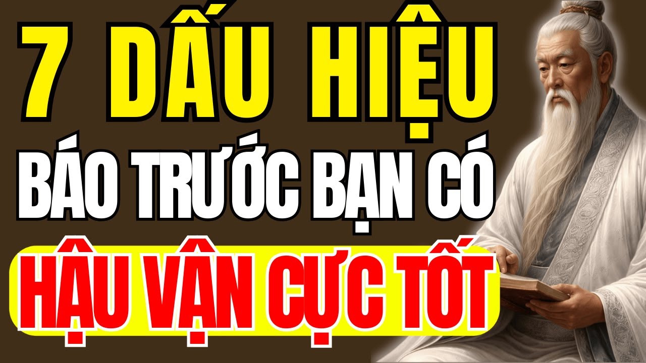 Cổ Nhân Dạy – 7 Dấu Hiệu Âm Thầm Báo Trước Bạn Là Người Hậu Vận Tốt | Triết Lý Cuộc Sống