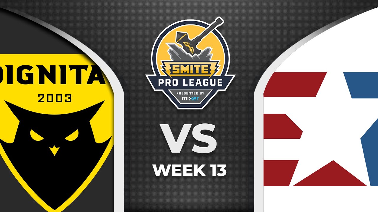 SMITE Pro League: eUnited vs Dignitas (Season 6 Phase 1 Week 13)