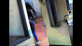 KENNEKA JENKINS (WALKING THE UPPER KITCHEN MORE PROOF THE FOOTAGE IS EDITED WHO PICKED HER UP?