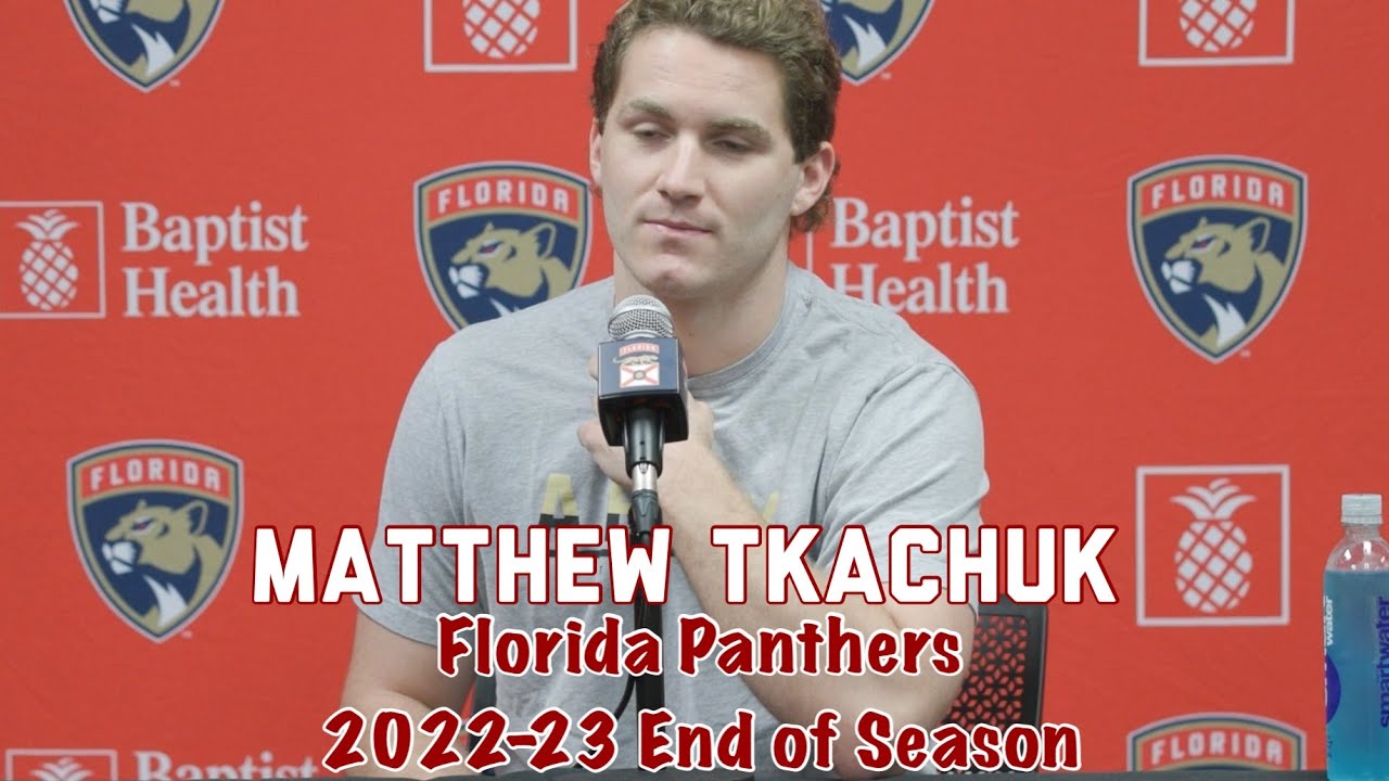 New Florida Panthers forward Matthew Tkachuk ready for season