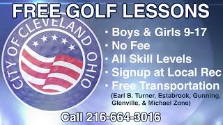 Free Youth Golf Lessons at CLE Rec Centers PSA