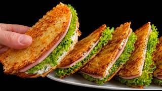 Ekmeksiz sandviç! Sadece 5 dakikada mükemmel bir yaz tarifi! 😋