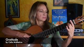BRAZILIAN GUITAR BOOK - Gratitude by Celia Malheiros