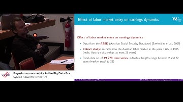 Sylvia Frühwirth-Schnatter: Bayesian econometrics in the Big Data Era